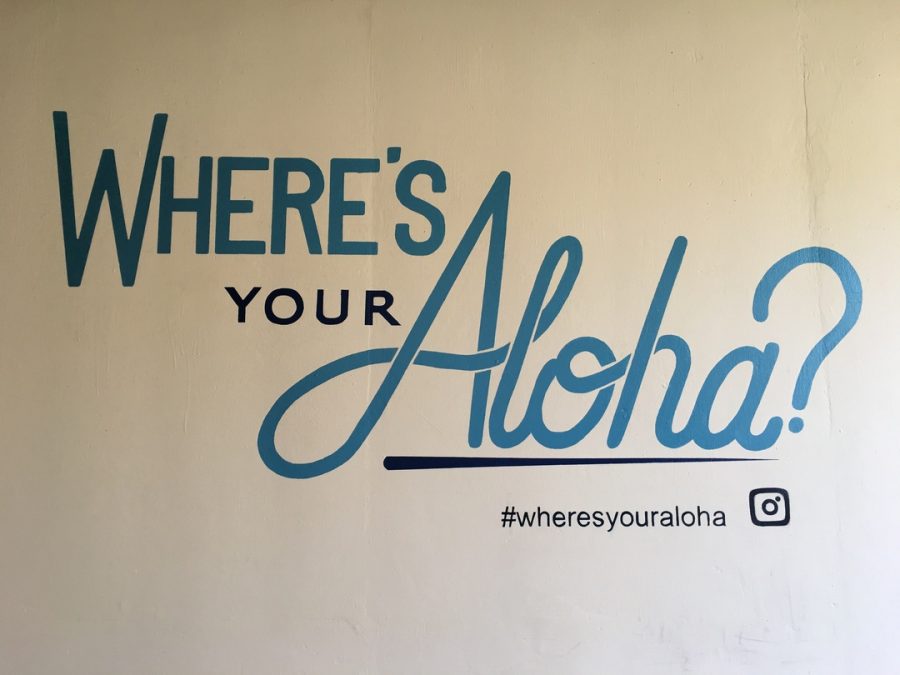 Wheres your aloha?