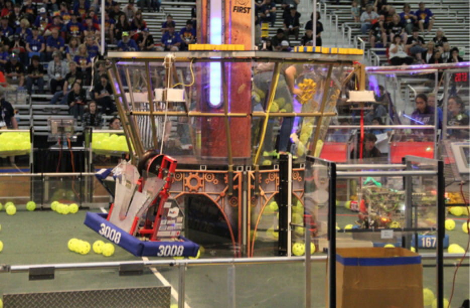 At last year’s World Championships for the first robotics competition, the team’s robot, Jamillah, was flying high in a steam-powered airship. The team named the robot Jamillah because it means “beautiful” in Arabic and they thought it sounded “nice,” according to student Noah Eckfeldt.