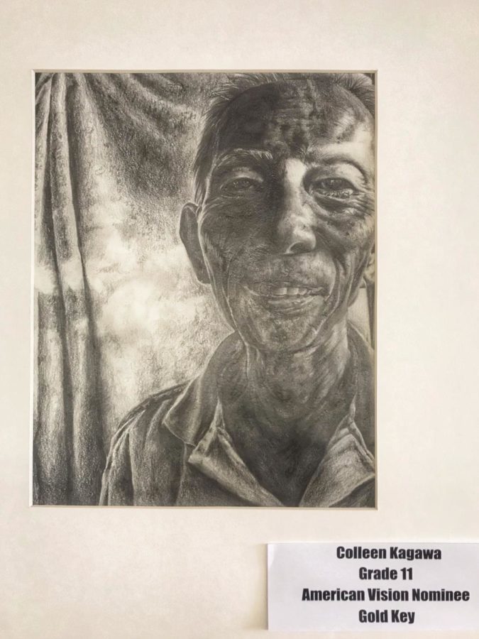 Gold Key and American Vision Nominee by Junior Colleen Kagawa. Staff photo 2019. 