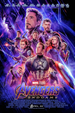 Publicity poster for Avengers: Endgame. Marvel Studios 2019.
