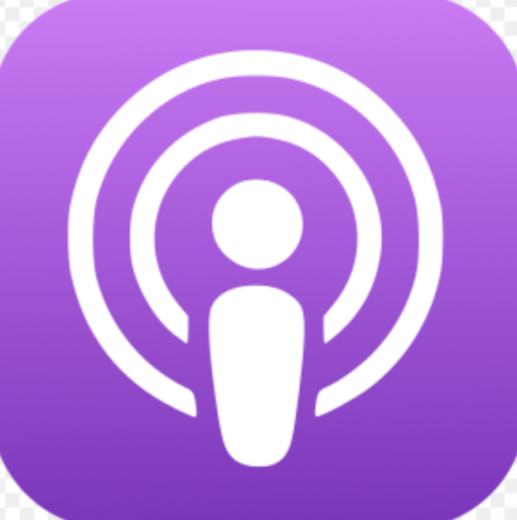 Apple Inc podcast icon (public domain). Wiki commons. 