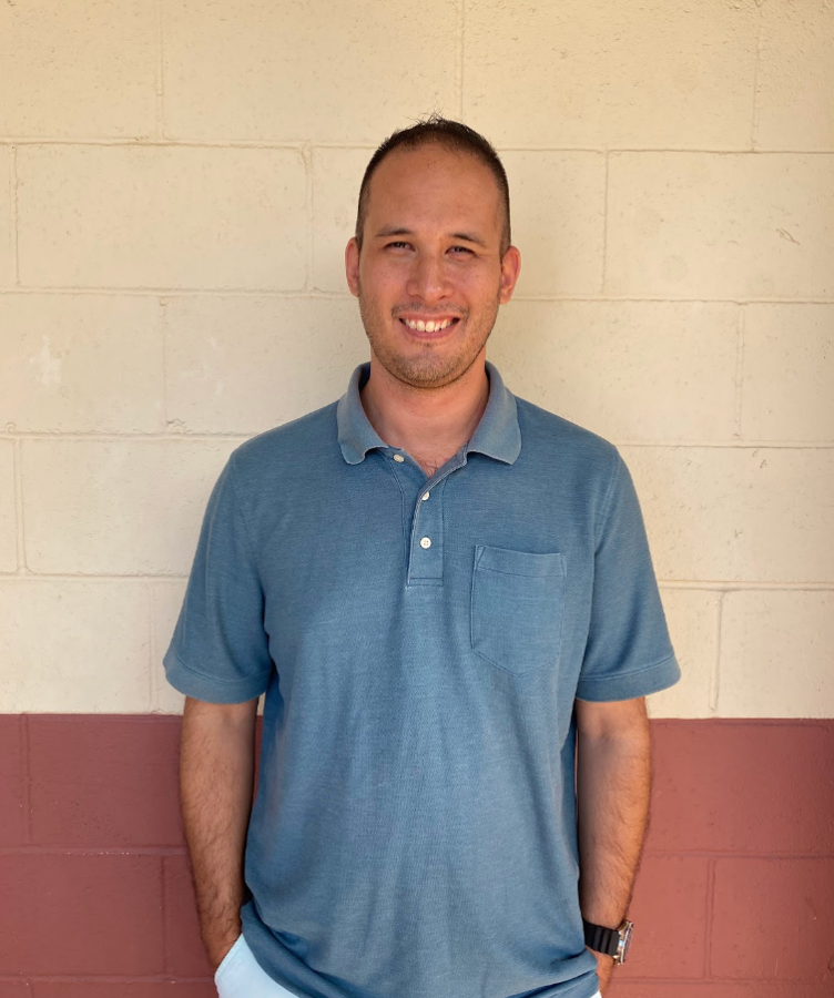 Mr. Bard is one of 11 new teachers at Kalani this year. He joins the social studies department, teaching Participation in Democracy and Modern Hawaiian History. 